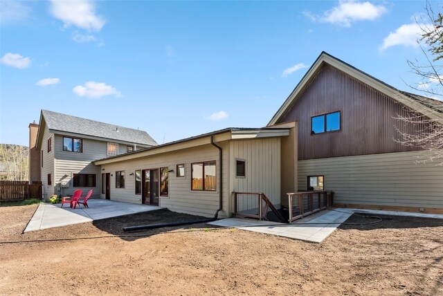 475 Vail Cir, Dillon, CO 80435 - rear view of house with a patio area