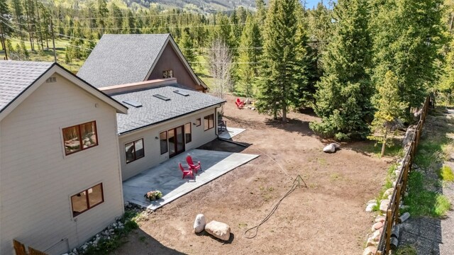 475 Vail Cir, Dillon, CO 80435 - view from above of property featuring a heavily wooded area