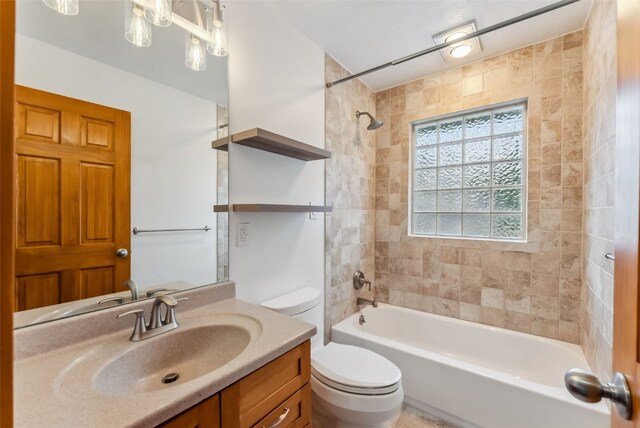 475 Vail Cir, Dillon, CO 80435 - bathroom with toilet, washtub / shower combination, and vanity