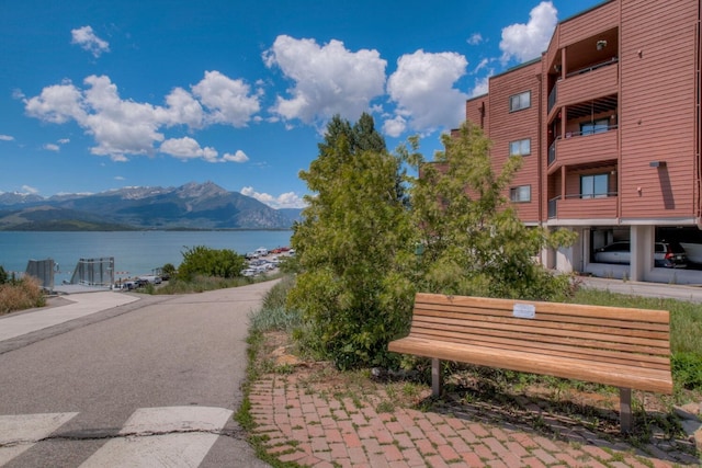 188 E Ln Bonte St Unit 327, Dillon, CO 80435 - view of home's community with a water and mountain view