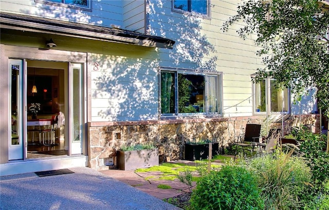 3 Cedar Ct Unit 3, Steamboat Springs, CO 80487 - view of exterior entry featuring stone siding