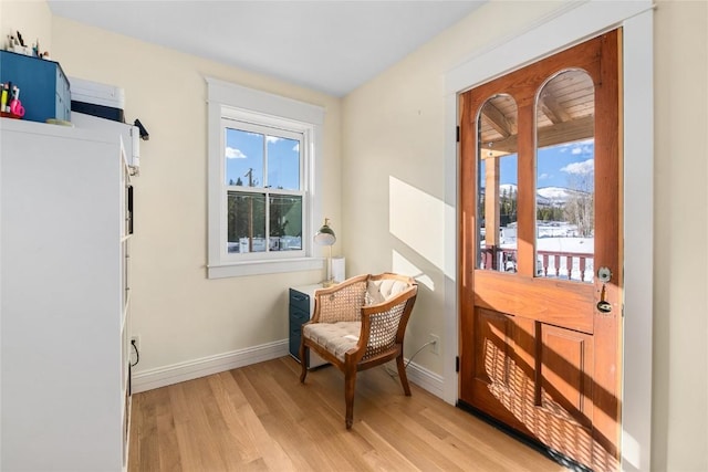 25640 6th Ave, Hahns Peak, CO 80428 - snow covered deck featuring a mountain view