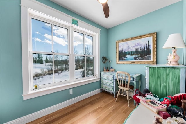 25640 6th Ave, Hahns Peak, CO 80428 - bedroom featuring wood finished floors and baseboards