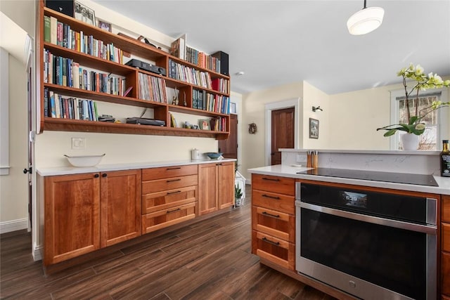 25640 6th Ave, Hahns Peak, CO 80428 - full bathroom featuring baseboards, toilet, and a stall shower
