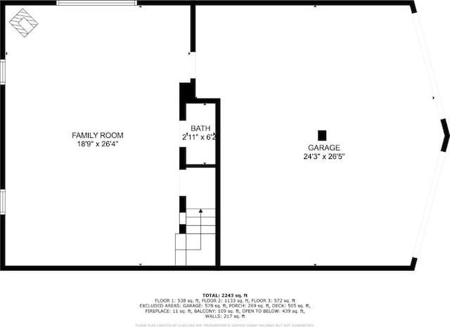 441 Kimmes Ln, Breckenridge, CO 80424 - floor plan / room layout