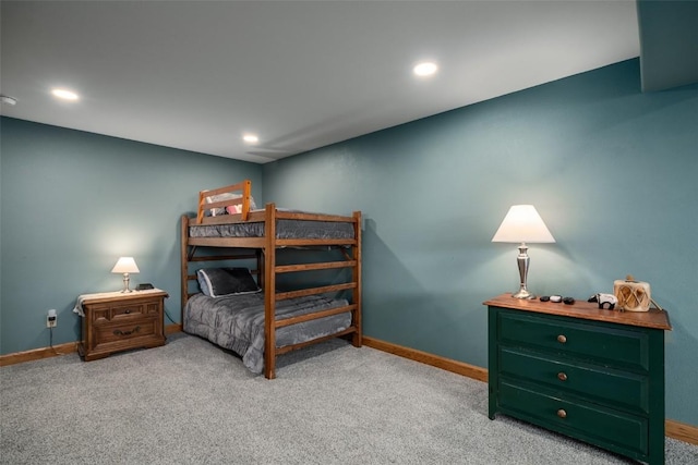 43855 Old Elk Trl, Steamboat Springs, CO 80487 - carpeted bedroom with baseboards and recessed lighting