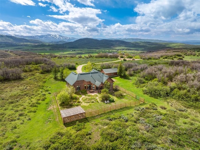 43855 Old Elk Trl, Steamboat Springs, CO 80487 - overview of rural landscape featuring mountains