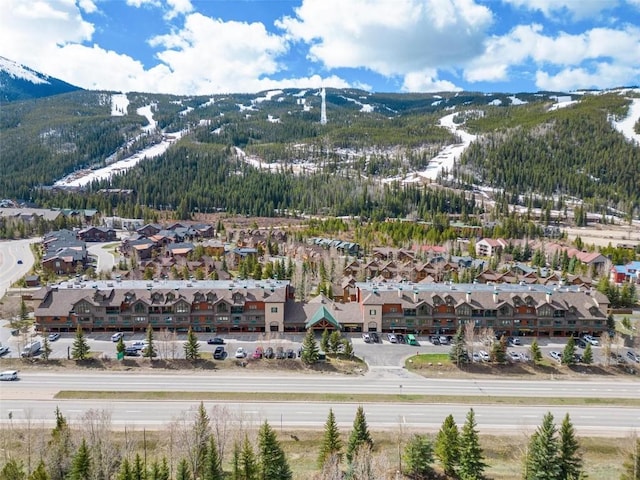 23110 US Highway 6 Unit 5044, Keystone, CO 80435 - drone / aerial view of a mountainous background