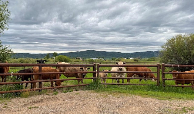 32505 County Road 20, Steamboat Springs, CO 80487 - gate featuring a mountain view and a view of countryside