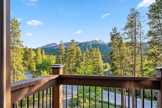 564 White Cloud Dr, Breckenridge, CO 80424 - view of mountain background with a forest