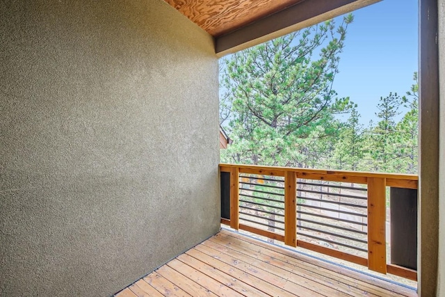 133 Lake Dr, Florissant, CO 80816 - view of wooden terrace