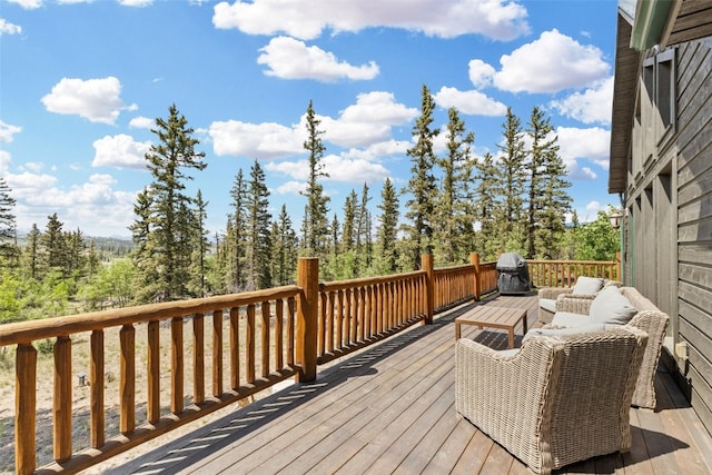 1729 Pinto Trl, Como, CO 80432 - view of wooden deck
