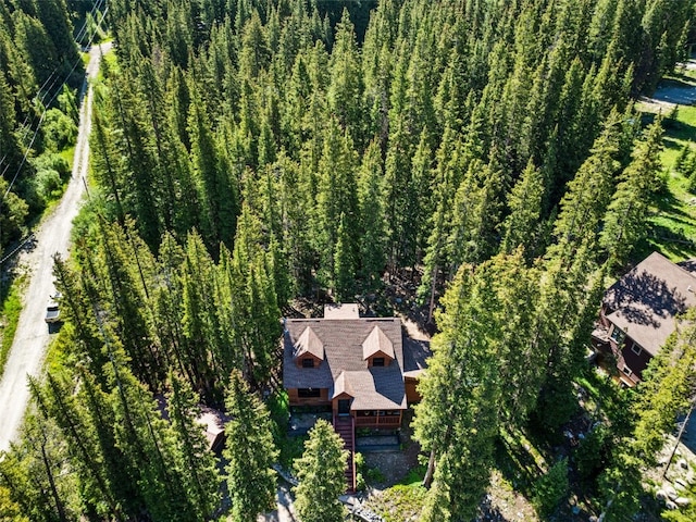 654 County Road 672, Breckenridge, CO 80424 - aerial view