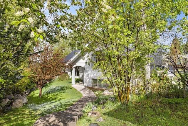 1750 Fish Creek Falls Rd, Steamboat Springs, CO 80487 - view of green lawn