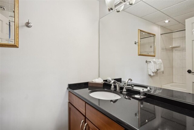 631 Village Rd Unit 36450, Breckenridge, CO 80424 - bathroom with vanity and recessed lighting