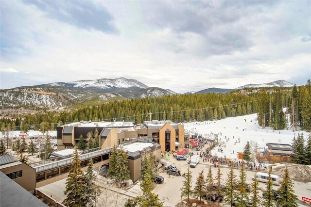 631 Village Rd Unit 36450, Breckenridge, CO 80424 - exterior space featuring a view of trees and a mountain view