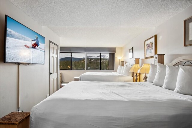 631 Village Rd Unit 36450, Breckenridge, CO 80424 - bedroom with a textured ceiling