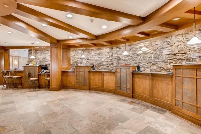 631 Village Rd Unit 36450, Breckenridge, CO 80424 - reception featuring indoor wet bar