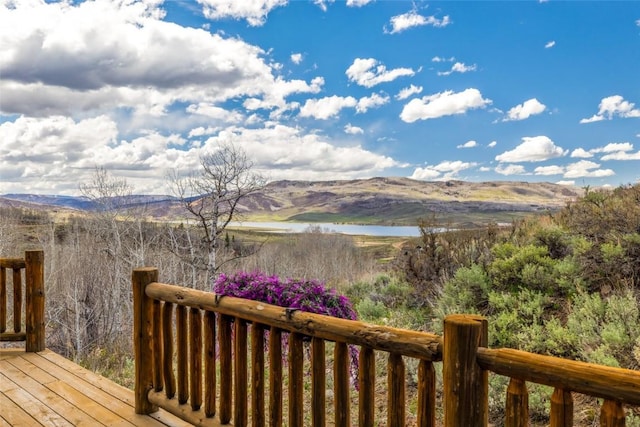 24110 Arapahoe Rd, Oak Creek, CO 80467 - mountain view with a water view