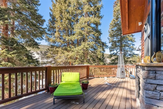 960 Whispering Pines Ln, Breckenridge, CO 80424 - view of deck