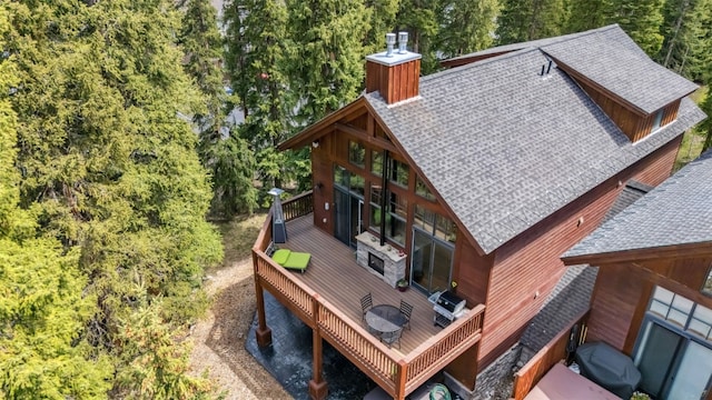 960 Whispering Pines Ln, Breckenridge, CO 80424 - view of subject property with a forest