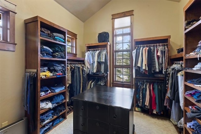 210 Game Trail Rd, Silverthorne, CO 80498 - spacious closet featuring lofted ceiling and carpet flooring