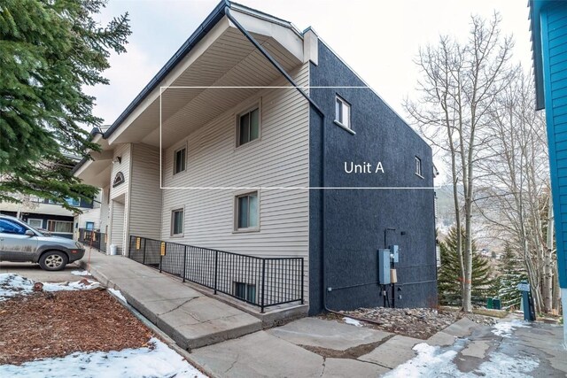 370 E Ln Bonte St Unit A, Dillon, CO 80435 - view of snow covered exterior