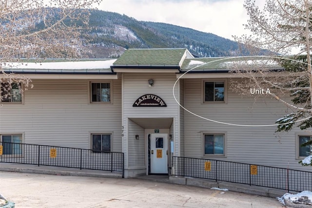 370 E Ln Bonte St Unit A, Dillon, CO 80435 - exterior space featuring a mountain view