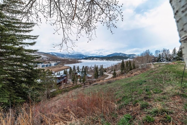 370 E Ln Bonte St Unit A, Dillon, CO 80435 - view of water feature featuring a mountain view