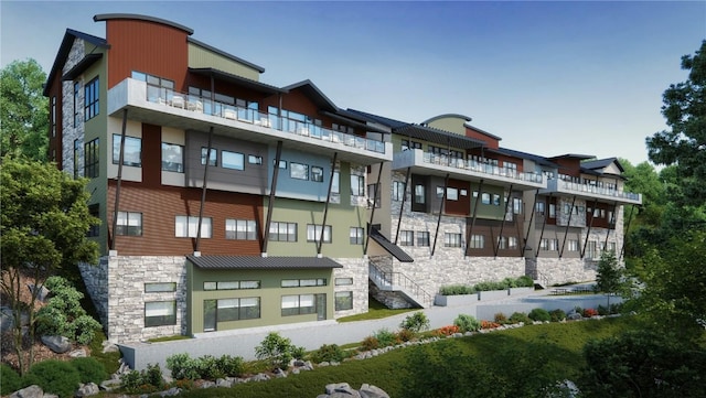 1855 Burgess Creek Rd Unit 3, Steamboat Springs, CO 80487 - view of apartment building / complex