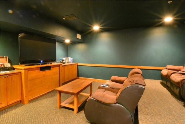 53 Hunki Dori Ct Unit 8905, Keystone, CO 80435 - home theater with light carpet