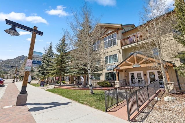 101 E Main St Unit 301, Frisco, CO 80443 - view of property with fence and a mountain view