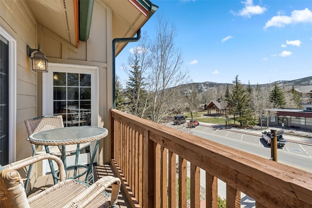 101 E Main St Unit 301, Frisco, CO 80443 - balcony featuring a mountain view