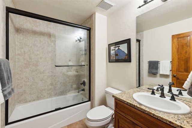 101 E Main St Unit 301, Frisco, CO 80443 - full bath with toilet, vanity, and shower / bath combination with glass door