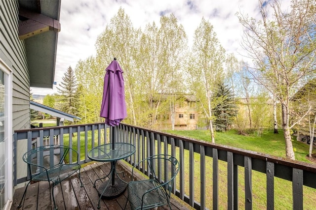 1399 Morgan Ct Unit 704, Steamboat Springs, CO 80487 - view of balcony