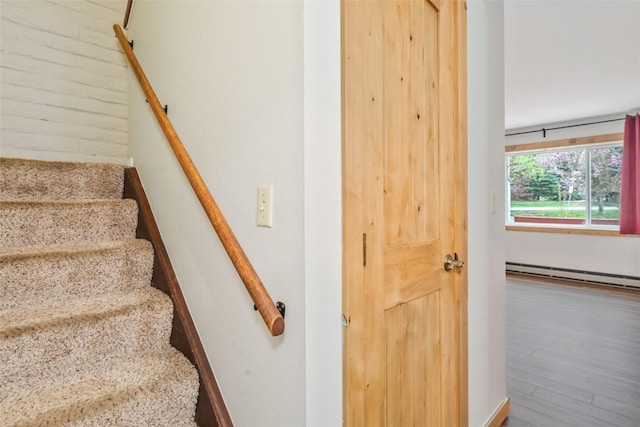 6 Sequoia Ct Unit 6, Steamboat Springs, CO 80487 - staircase with a baseboard heating unit