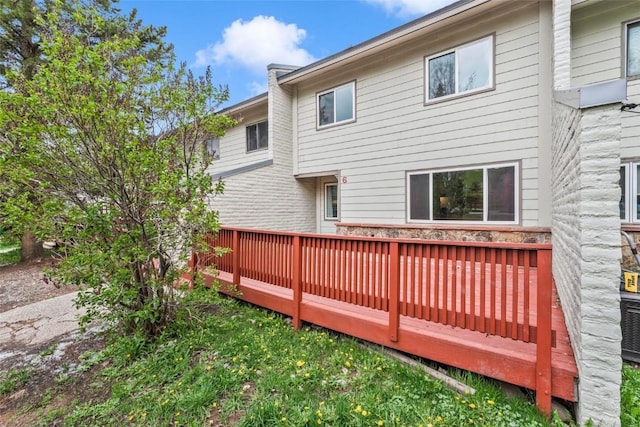 6 Sequoia Ct Unit 6, Steamboat Springs, CO 80487 - rear view of property with a deck