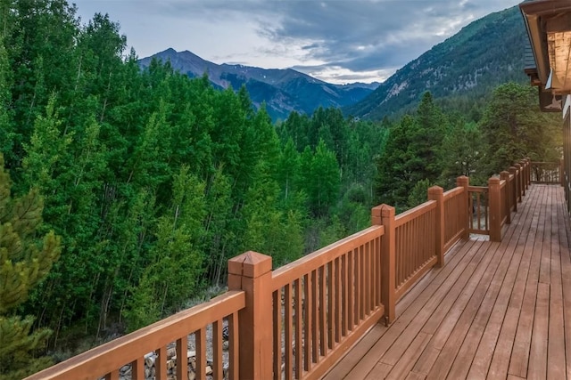 70 County Road 26, Twin Lakes, CO 81251 - view of mountain feature featuring a wooded view