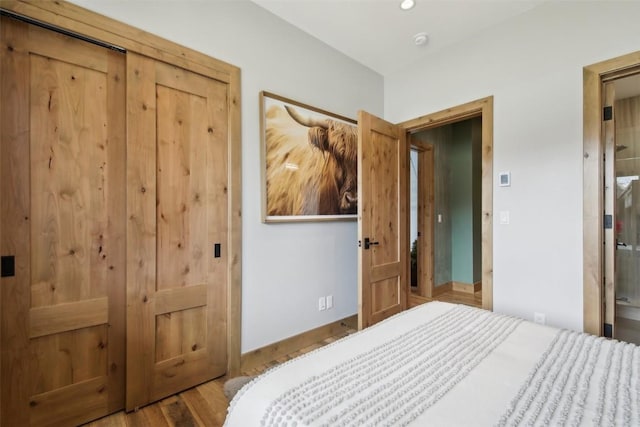 212 Cucumber Creek Rd, Breckenridge, CO 80424 - bedroom with wood finished floors