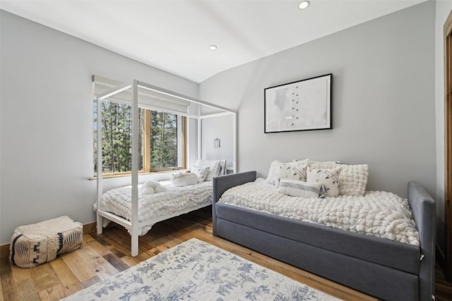 212 Cucumber Creek Rd, Breckenridge, CO 80424 - bedroom with wood finished floors and recessed lighting