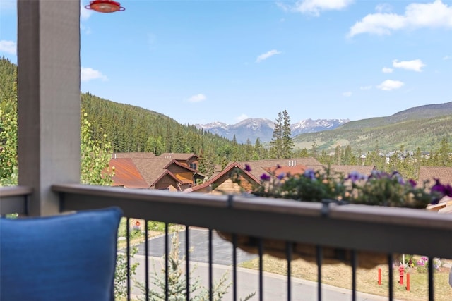67 Outpost Dr Unit 67, Keystone, CO 80435 - mountain view with a heavily wooded area
