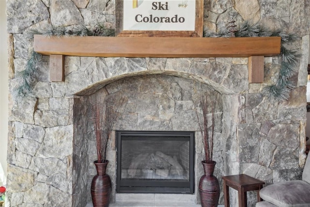 28 Tieze Ln, Keystone, CO 80435 - detailed view of a fireplace