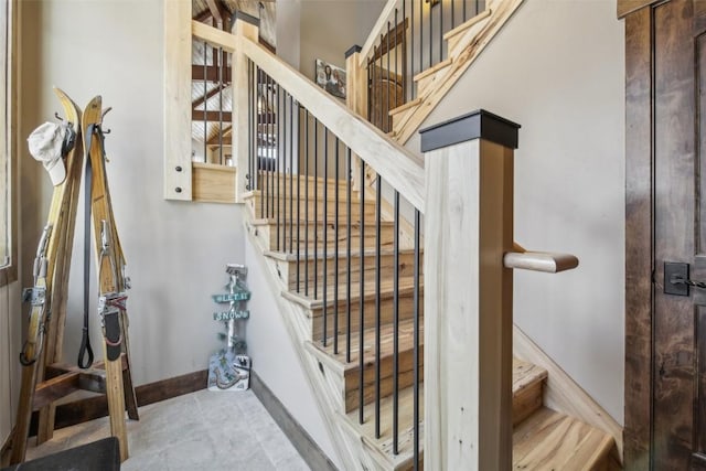 28 Tieze Ln, Keystone, CO 80435 - staircase with baseboards