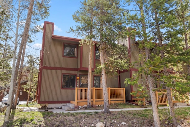 160 Creekside Dr Unit 3, Frisco, CO 80443 - view of front of house featuring a chimney