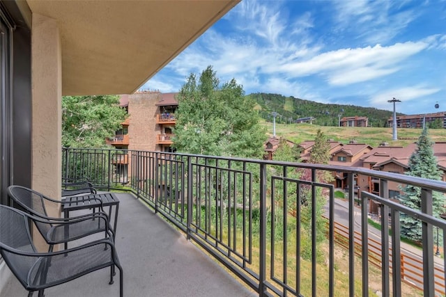 1995 Storm Meadows Dr Unit 307, Steamboat Springs, CO 80487 - balcony with a mountain view