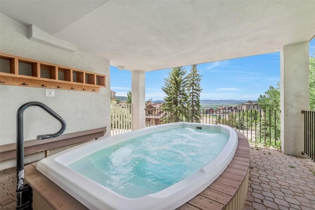 1995 Storm Meadows Dr Unit 307, Steamboat Springs, CO 80487 - view of swimming pool featuring an outdoor hot tub