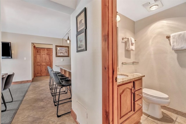 1995 Storm Meadows Dr Unit 307, Steamboat Springs, CO 80487 - bathroom featuring vanity and tile patterned floors