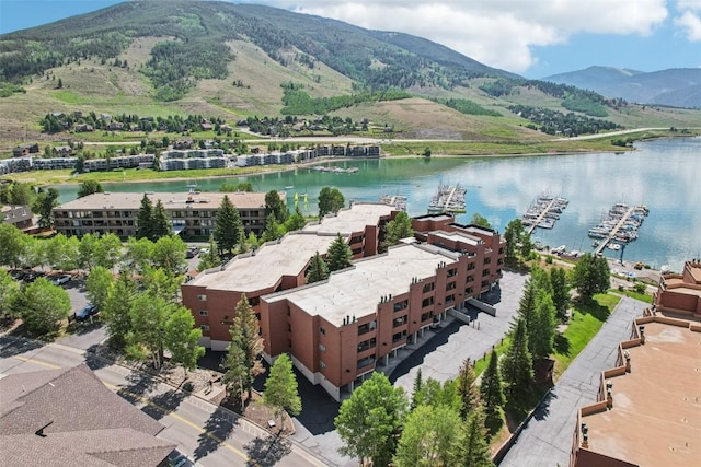 210 E Ln Bonte St Unit 121, Dillon, CO 80435 - aerial view of a water and mountain view