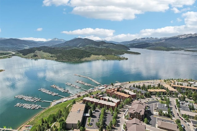 210 E Ln Bonte St Unit 121, Dillon, CO 80435 - bird's eye view of a water and mountain view