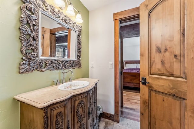 252 Lake View Dr, Silverthorne, CO 80498 - bathroom featuring vanity and baseboards